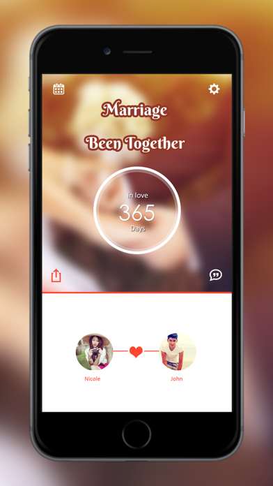 How to cancel & delete Married Together - Marriage Anniversary Counter from iphone & ipad 3