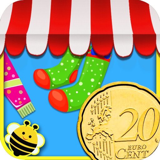 My Store - EURO coins (€) learning game for kids iOS App