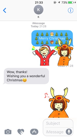 Happy Xmas Stickers -free-(圖2)-速報App