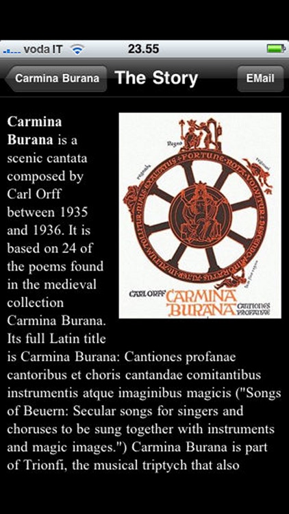 Opera: Carmina Burana