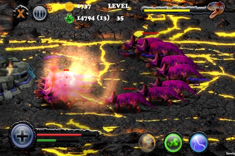 Dino Bunker Defense screenshot 4