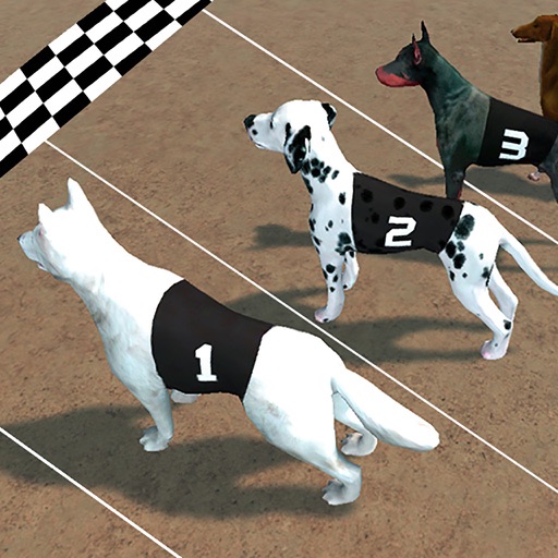 Crazy Dog Racing : Chase Racing Bunny With Pet Dog Icon