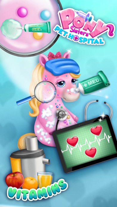 How to cancel & delete Pony Sisters Pet Hospital - Pink Horse Doctor from iphone & ipad 4