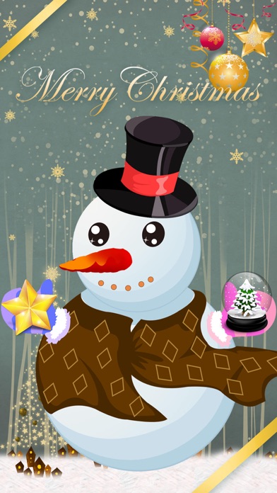 Christmas Snowman Party - Free fashion games screenshot 4