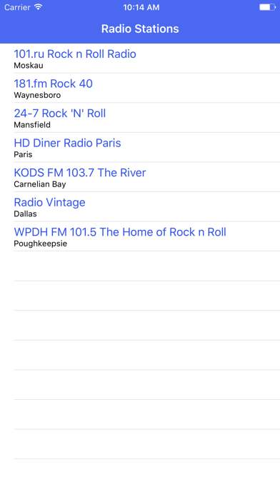 How to cancel & delete Radio Channel Rock 'n' Roll FM Online Streaming from iphone & ipad 1