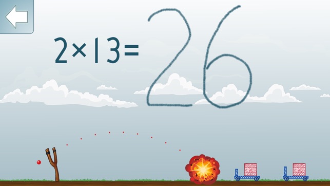 Math Shot Multiplication Game