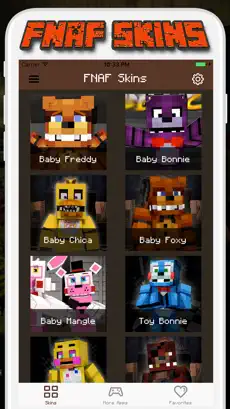 Screenshot 2 FNAF Skins for Minecraft PE - Pocket Edition iphone