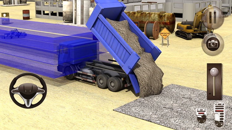 Road Construction Town Builder: Dump Truck Driver