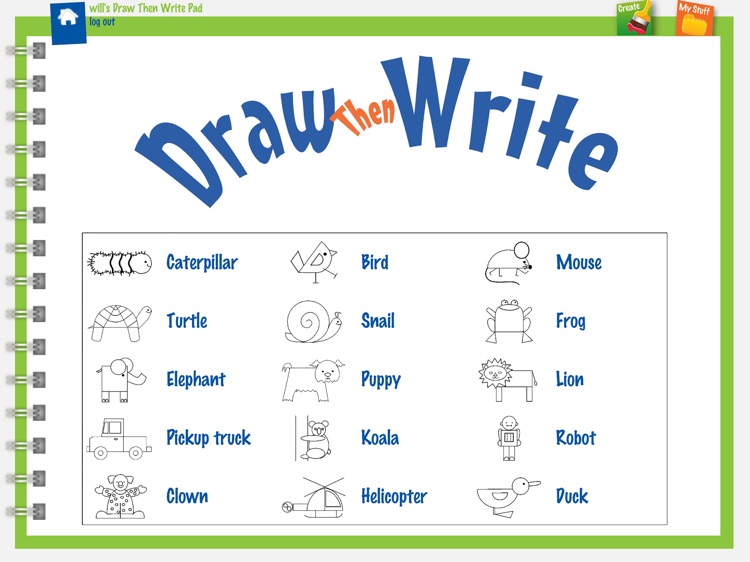 Draw,　Corporation　Then　Write　by　Evan-Moor