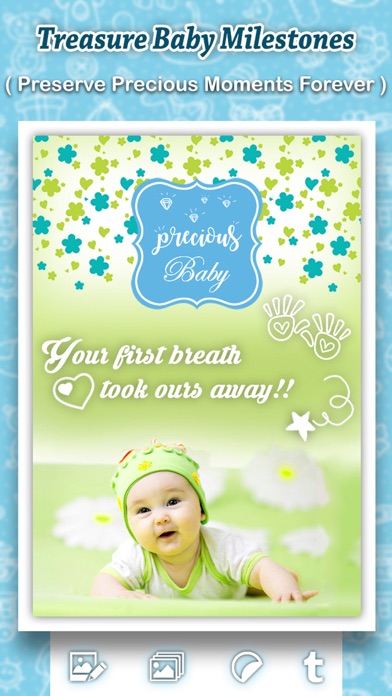 Baby Photo Shoot : Beautify Baby Milestones & Pics screenshot 4