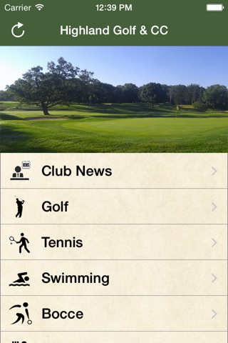 Highland Golf & Country Club screenshot 2