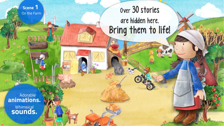 Tiny Farm: Animal & Tractor App for Kids