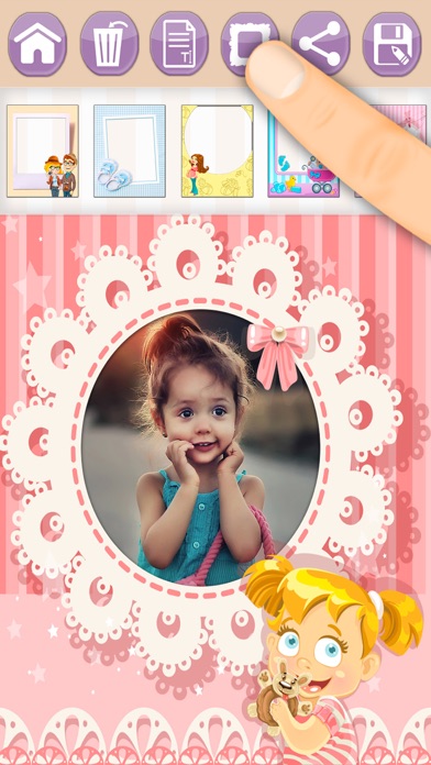 How to cancel & delete Baby photo frames for kids – Photo editor from iphone & ipad 2