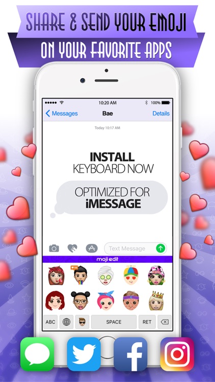 Moji Edit- Your Custom Emoji Avatar Face