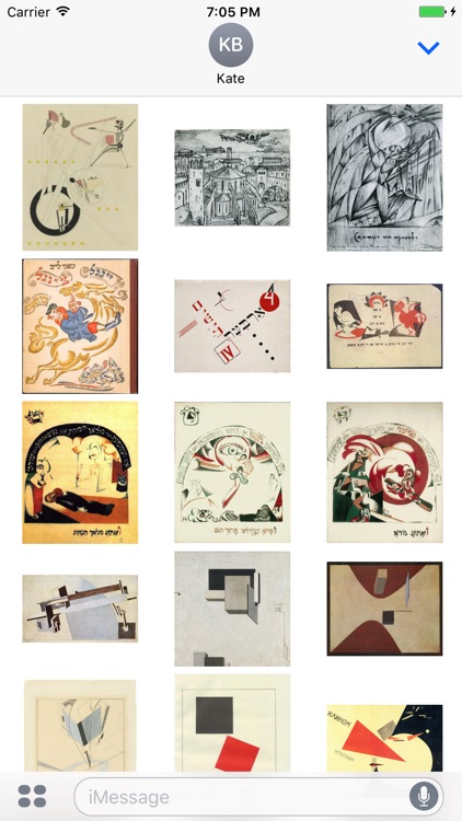 El Lissitzky Artworks Stickers