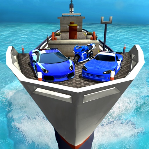 Police Ship Transporter - Tycoon Sailor Force Game icon