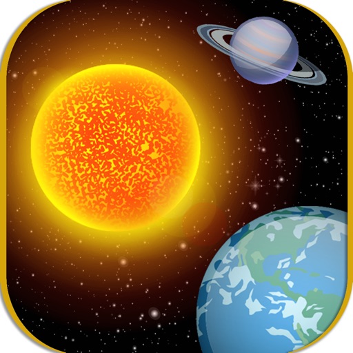 Solar sytem learn icon