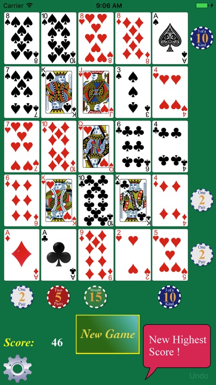 Poker Solitaire