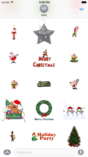 Animated Christmas Stickers for iMessage(圖3)-速報App