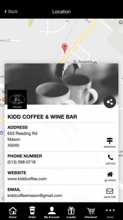 Kidd Coffee & Wine Bar Mason screenshot-4