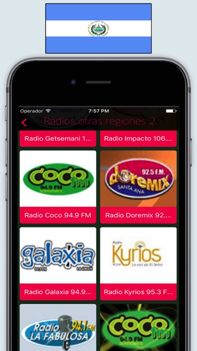 Radios El Salvador FM / Emisoras de Radio en Vivo screenshot 4