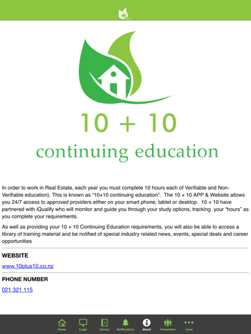 10 + 10 continuing education screenshot 4