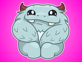The all-new Fabulous Yeti Stickers pack for iMessage is here