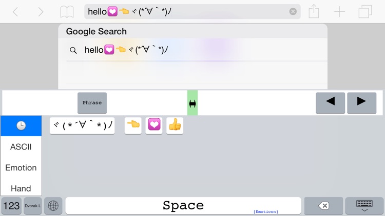 PC Keyboard - standard layout and colemak, dvorak