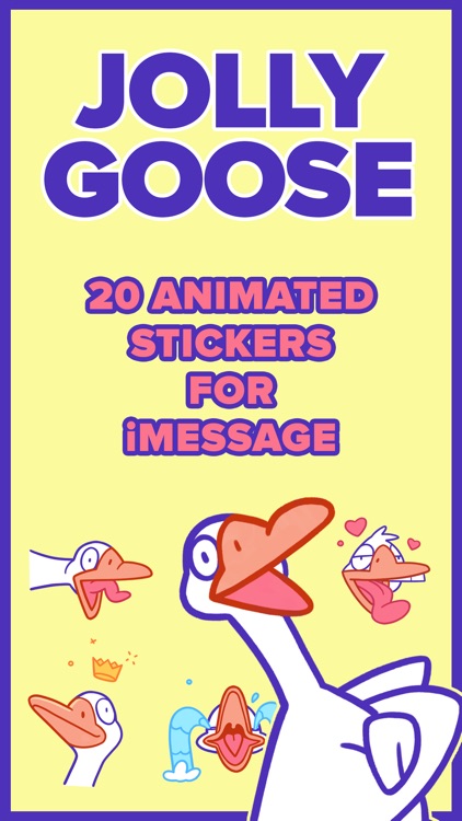Jolly Goose – Animated Sticker Pack