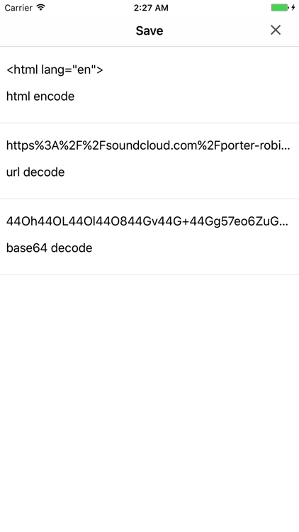 urlencode. for urlencode / urldecode / base64-html