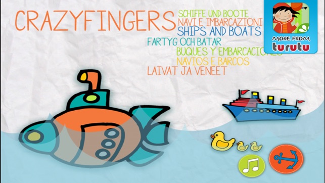 Turutu Crazyfingers - Ships and boats