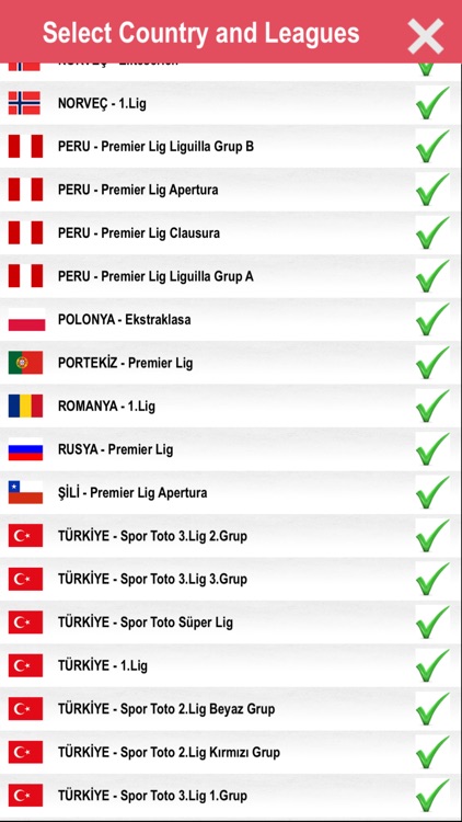 Tips Betting Prediction Results - Football LE