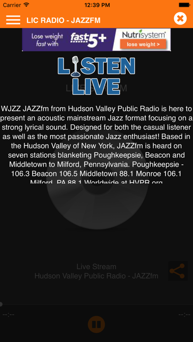 How to cancel & delete JAZZfm - HVPR - WJZZ from iphone & ipad 1