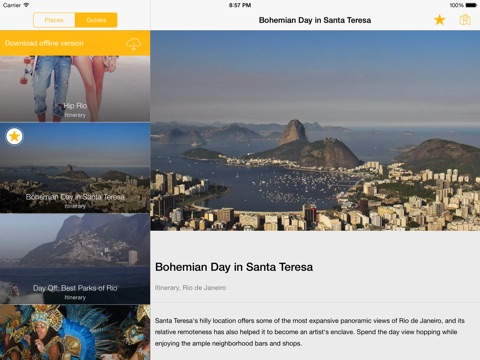 Rio-De-Janeiro Travel Guide and Offline Map screenshot 2