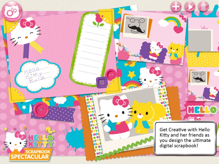 Hello Kitty All in One Scrapbook