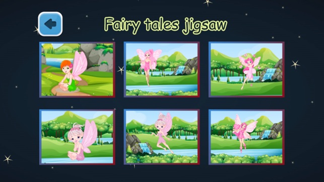 Fairy tales jigsaw puzzles for kids(圖2)-速報App