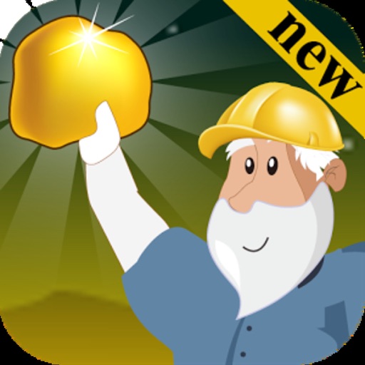 Gold Miner Free：Classic dig Gems Journey Icon