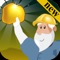 "Gold Miner" play is very simple and interesting, hooked gold block full of tub it