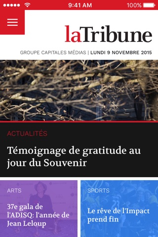 La Tribune screenshot 2