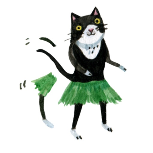 Freaky The Cat Stickers