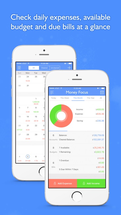 Money Focus Pro - Account, Budget and Bill Manager