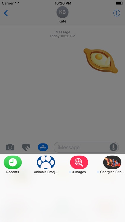 Georgian Emoji screenshot-4