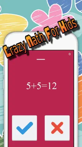 Game screenshot Crazy Math For Kids - Educational and learning apk