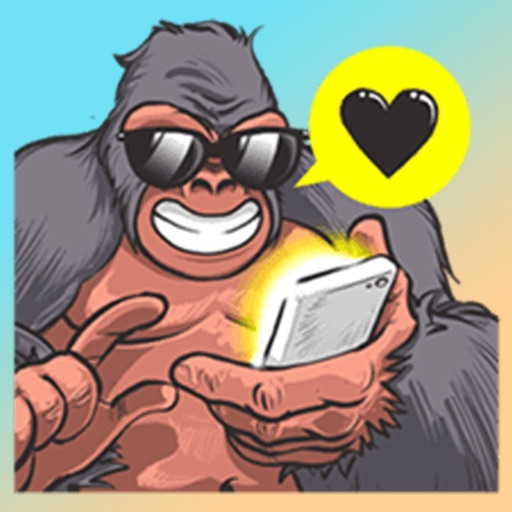 Mod Gorilla Stickers