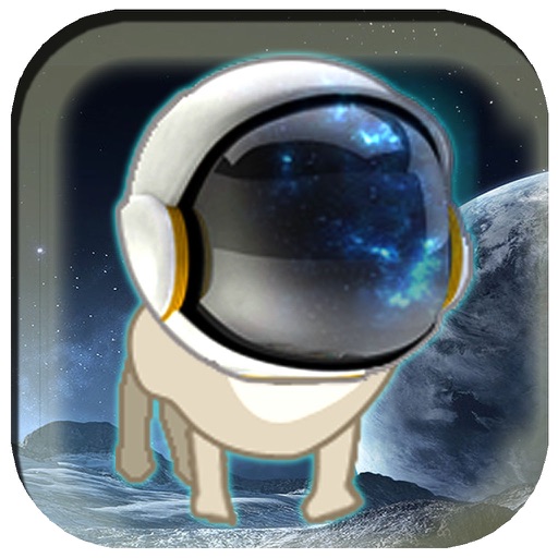 Flappy Space Dog Icon