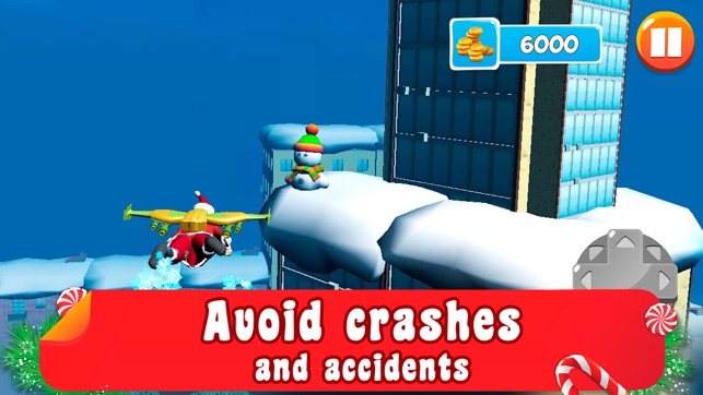 Flying Santa Jetpack Skydiving Air Race Full(圖3)-速報App