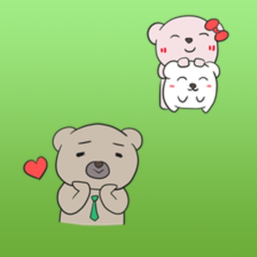 Family Of Bears Sticker icon