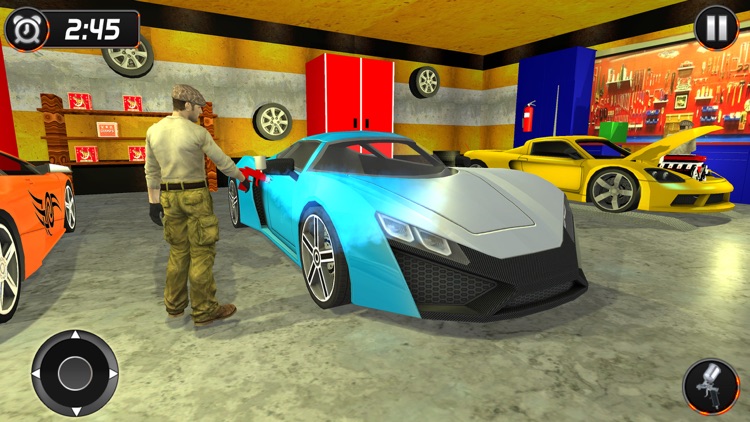 Sports Cars Mechanic Garage screenshot-3