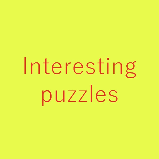 Interesting puzzles iOS App