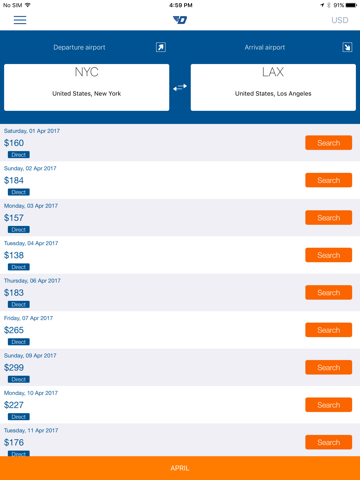 D-Flights - Airfare for Delta & Airline Tickets screenshot 3
